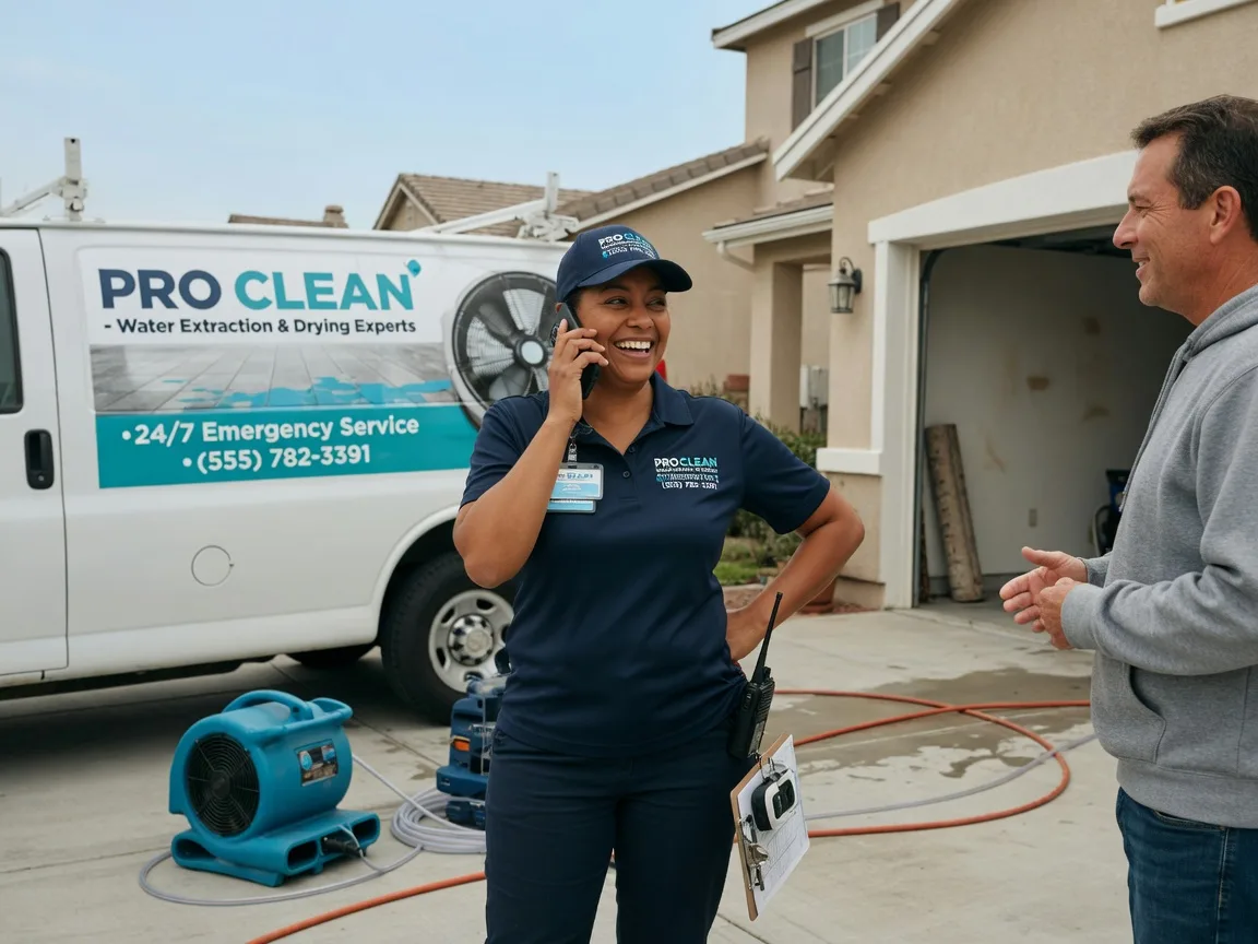Water Extraction & Drying Visalia, CA FAQs